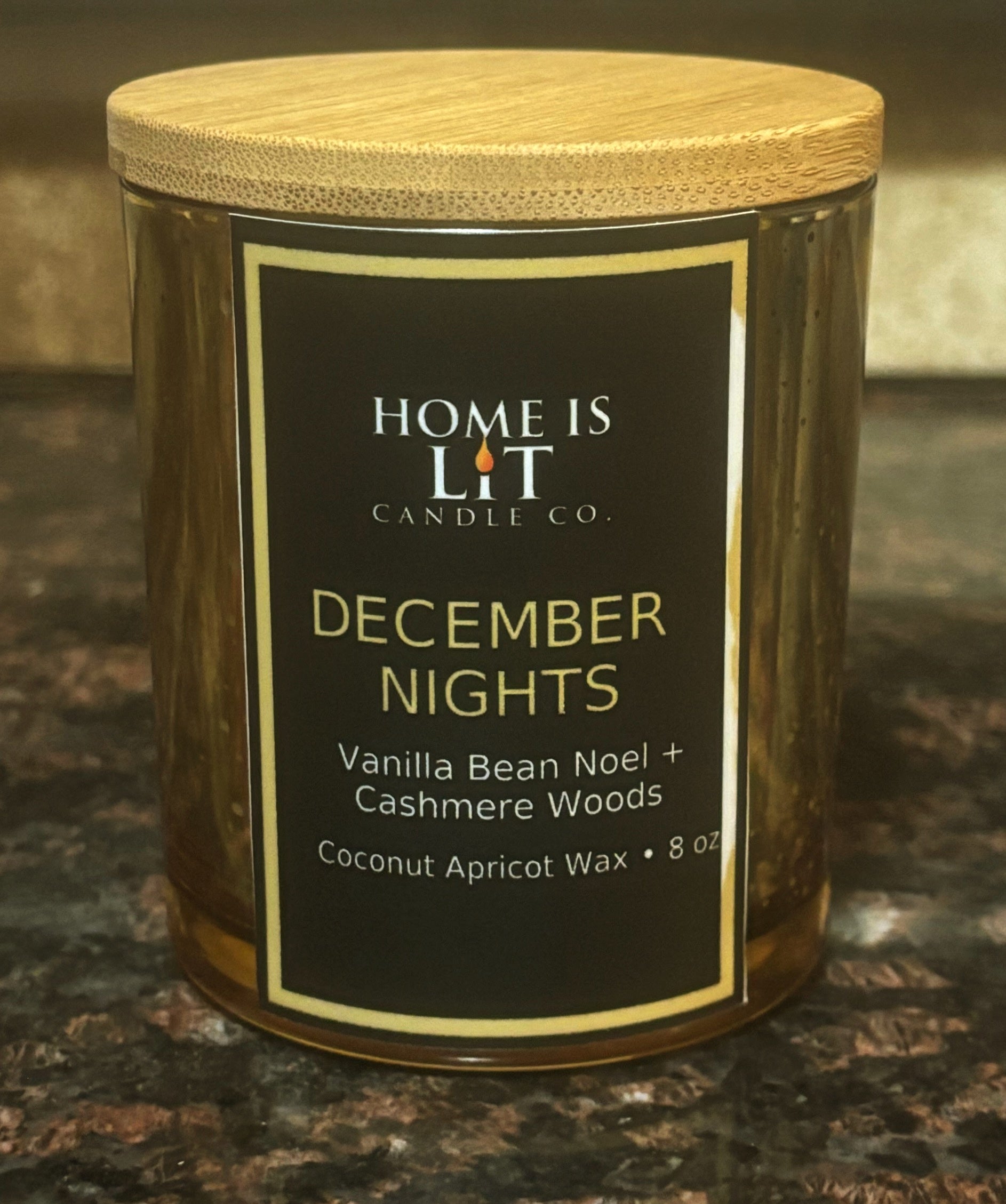 December Nights — The scent that makes winter feel like home.